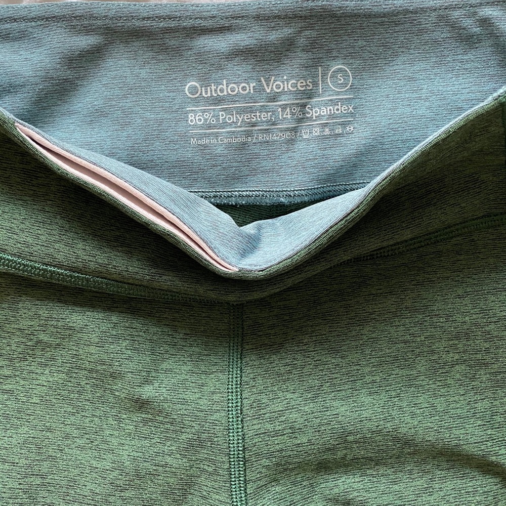 Outdoor Voices Tricolor Workout Pants